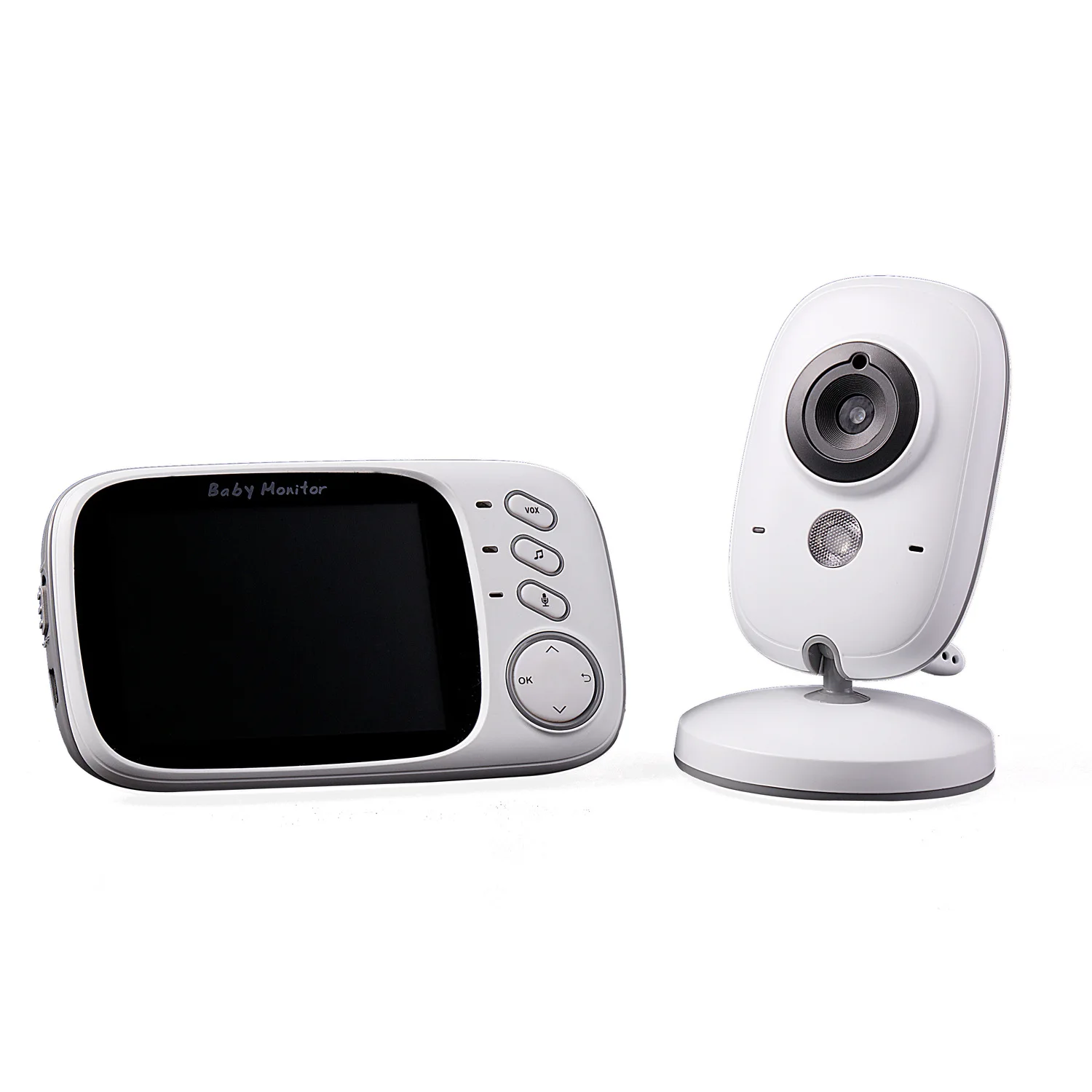 3.2 Inch Wireless Video Baby Monitor LCD 2 Way Audio Talk Night Vision Surveillance Security Camera Babysitter VB603