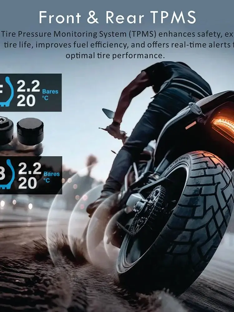 RICOEL 5-дюймовый портативный Carplay Android Auto GPS-навигация для мотоцикла Беспроводная 5G