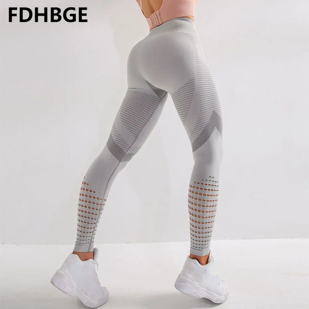 

Women Yoga Pants Fitness Sportwear Trainning Running Leggings Workout Climbing Solid Cycling Sport Gym Clothing Tights Push UP
