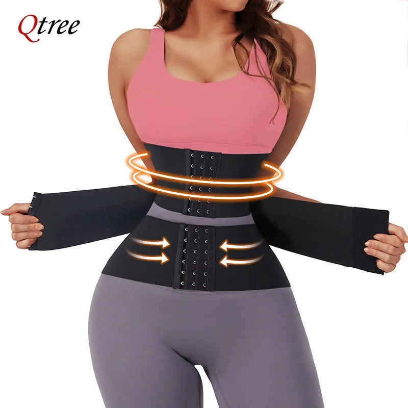 

Upgraded Waist Trainer Snatch Me Up Tummy Control Shapewear Girdle Abdomen Slimming Cincher Compression Belt Workout Body Shaper