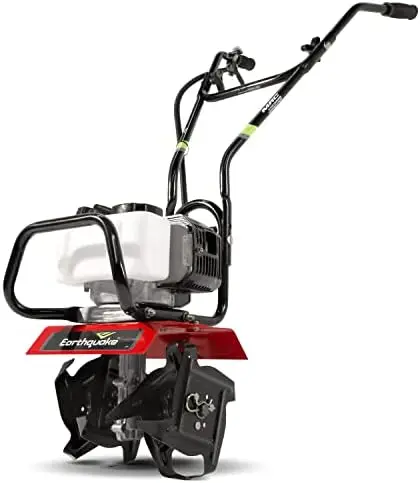 

MAC Tiller Cultivator, Powerful 33cc 2-Cycle Viper Engine, Gear Drive Transmission, Lightweight, Easy to Carry, 5-Year Warranty,