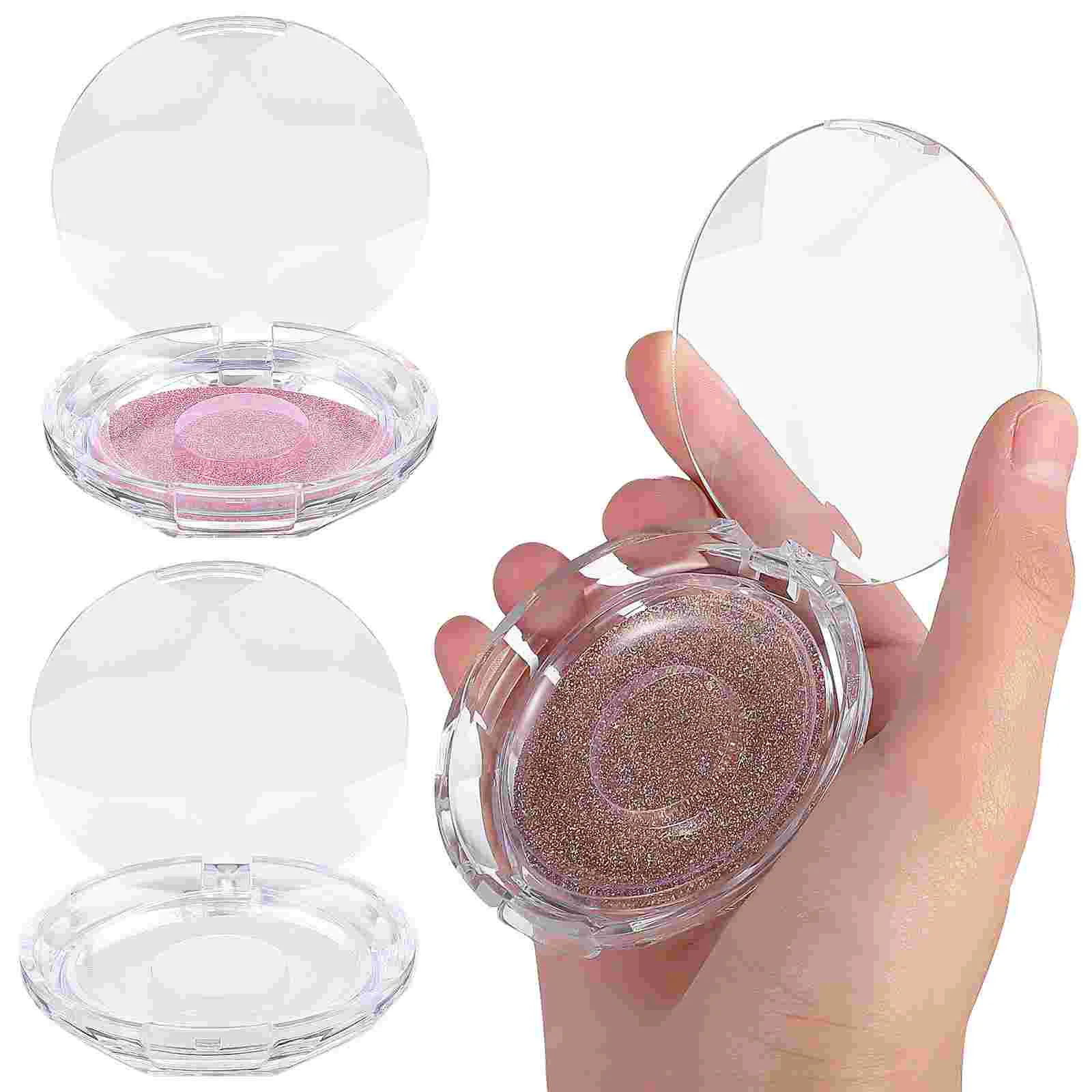 

3 Pcs Lash Case Eyelash Empty Multicolor Makeup Storage Supplies Plastic Travel