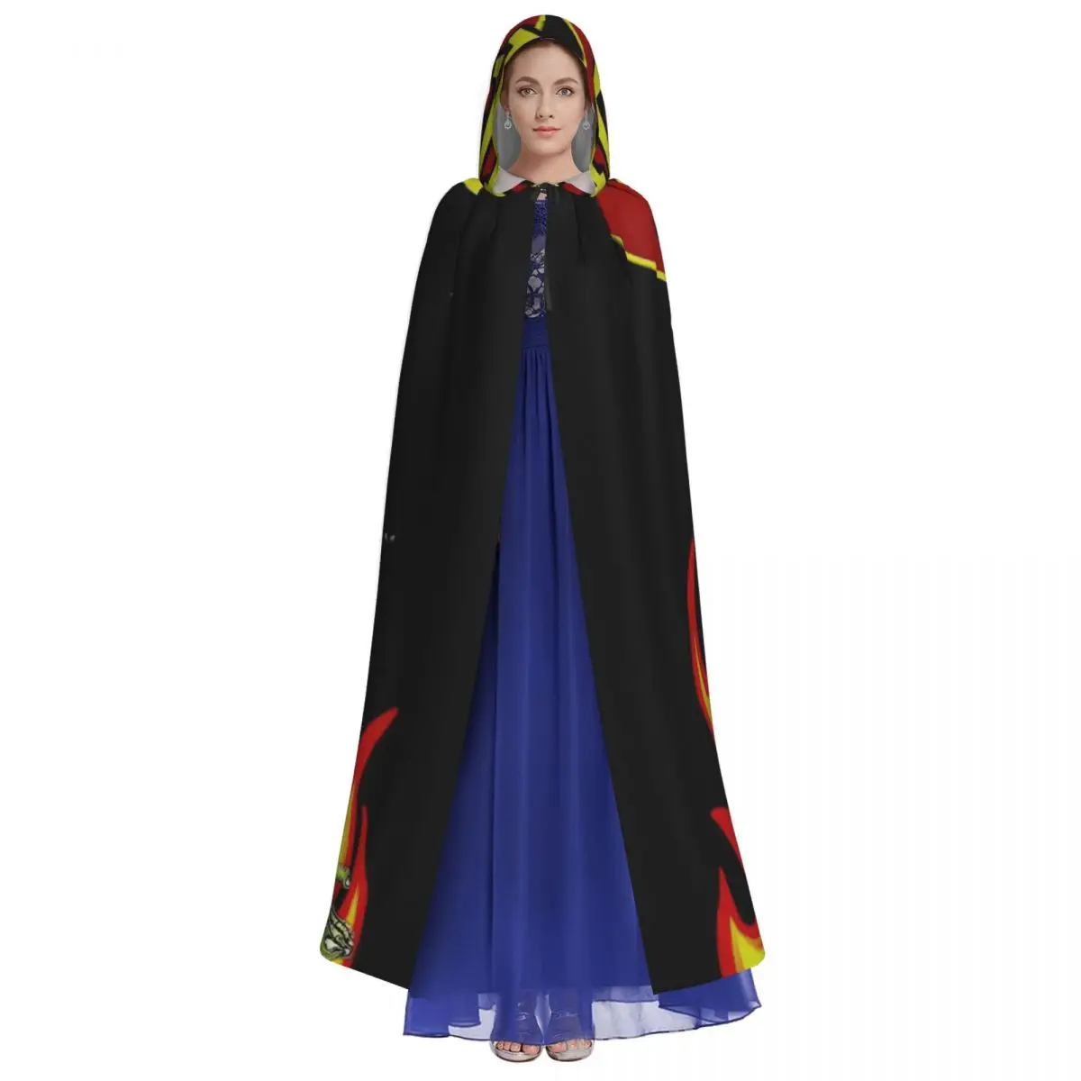 Крыса Финк с капюшоном плащ Хэллоуин искусственный косплей женщины мужчины