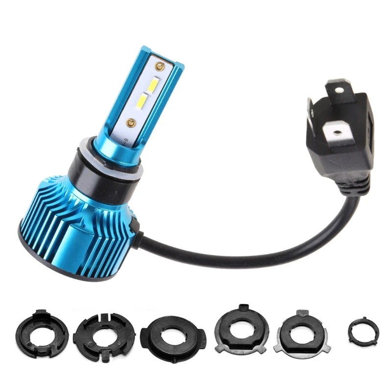 Светодиодный автомобильный мотоцикл COB-фара дальнего света H4 10000LM 100W 10-32V F19A