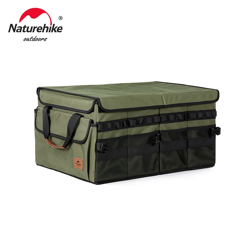

Naturehike Storage Case 30L 60L Wear-resistant Oxford Fishing Bag Foldable Tool Stackable Sundry Box Outdoor Picnic Storage Box