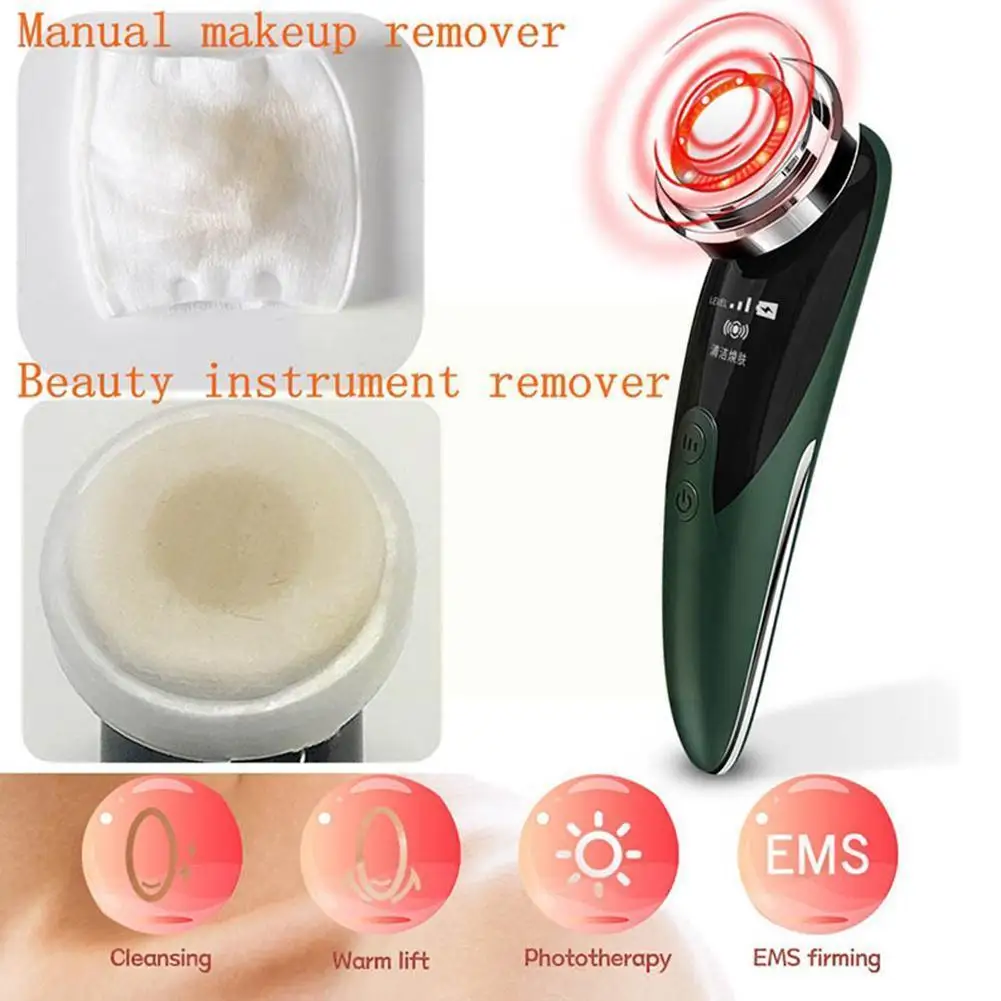 

Photon Skin Rejuvenation Face Massager Radio Frequency Skin Face Aging Anti Lifting Care Remove Mesotherapy S1l3