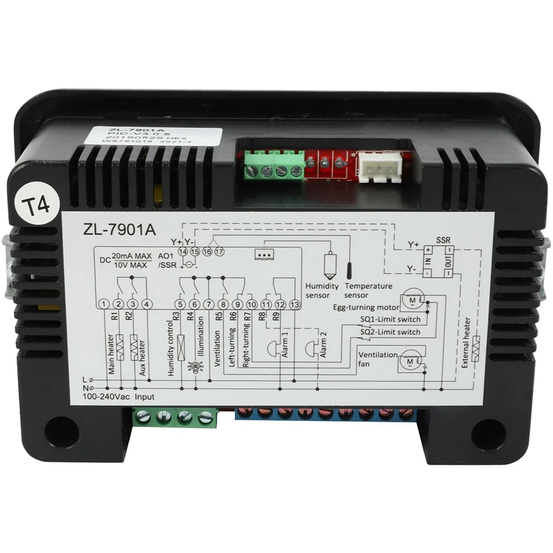 NEW-Zl-7901A 100-240Vac Pid многофункциональный автоматический инкубатор контроллер