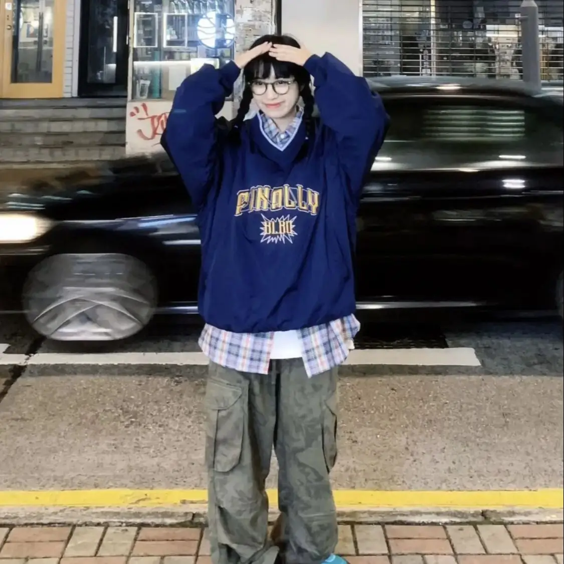 Американская толстовка с капюшоном женская ретро вышитая бейсбольная в