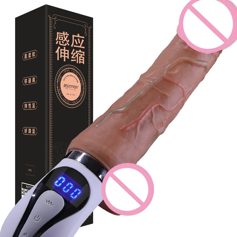 

Magic Powerful Thrusting Realistic Dildo Vibrator Adult Sex Toys For Women Pleasure Silicone Stimulator Dildo Massager