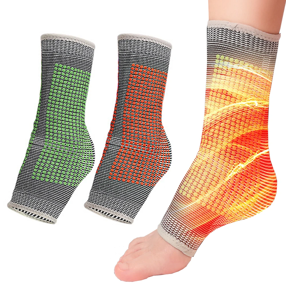 1 пара компрессионных носков Tendonitis для голеностопного бандажа графеновая защита