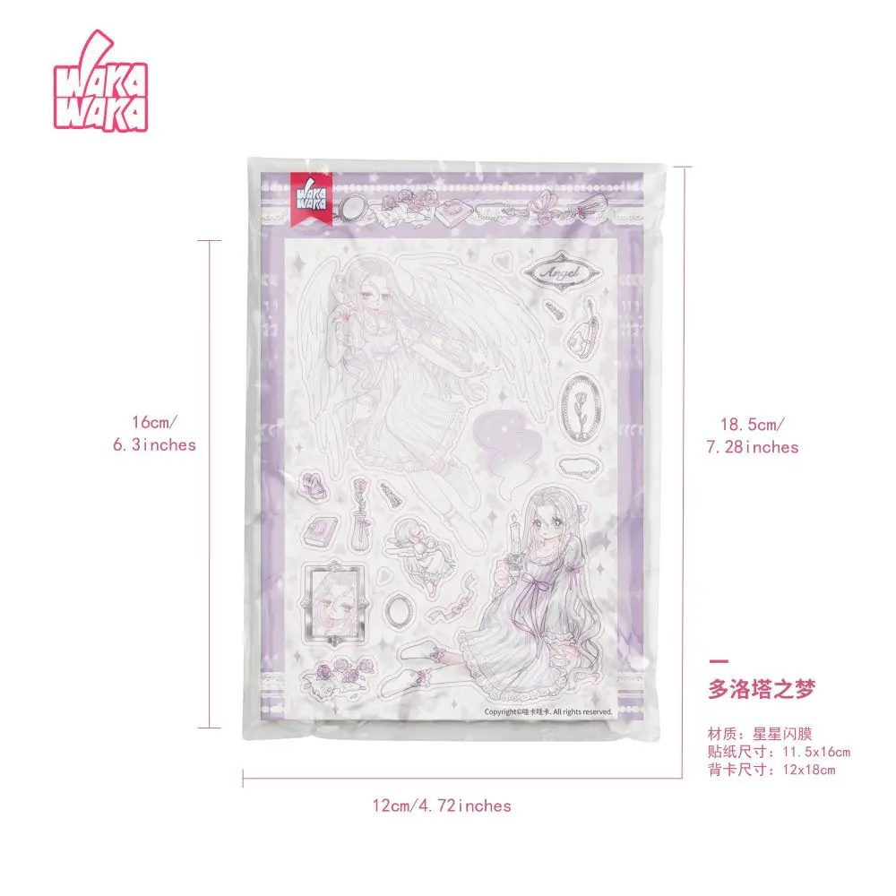 

WAKAWAKA наклейки для скрапбукинга