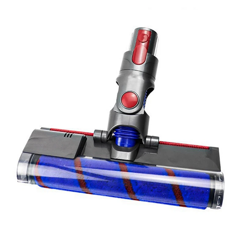 

Soft Roller Brush Head For Dyson V7 V8 V10 V11 V15 Cordless Stick Vacuum Cleaners Parts Fluffy Hardwood Floor Attachment
