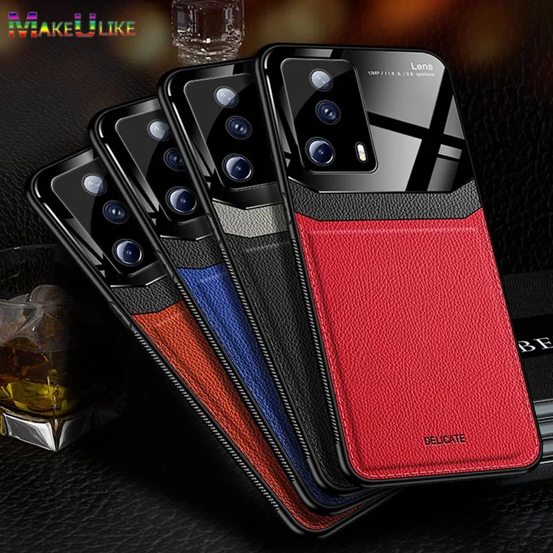 

Hybrid Case for Xiaomi Civi 2 Case Leather Acrylic Ultra Thin Shockproof Phone Bags Cases for Xiaomi CIVI2 Civi 2 Cover