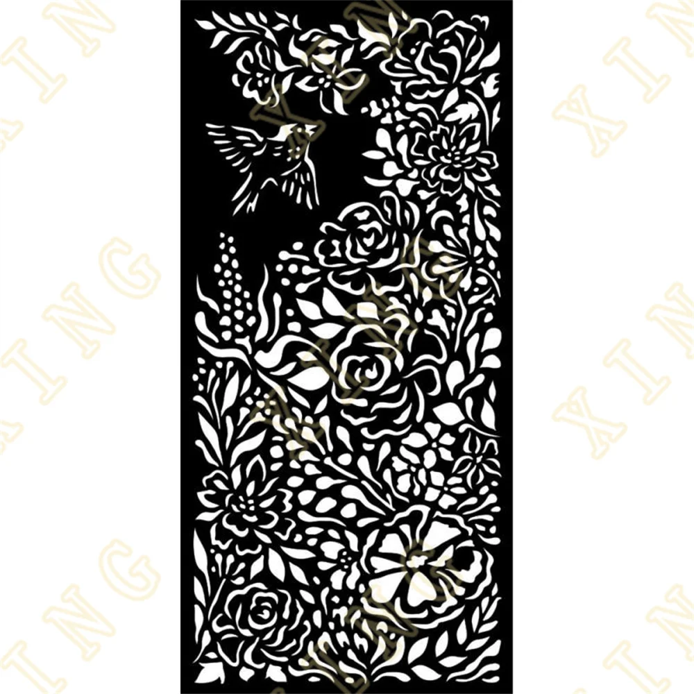 

Hot Sale New Garden Bird Diy Layering Stencils Wall Painting Scrapbook Coloring Embossing Album Decorative Paper Card Template