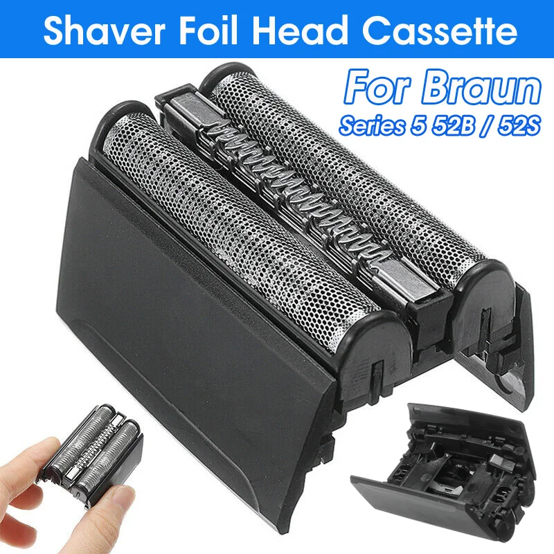 Blade Foil Head Accessories For Braun 52b 52s Series 5 5070 5090 Razor Shaving Tool Cutter