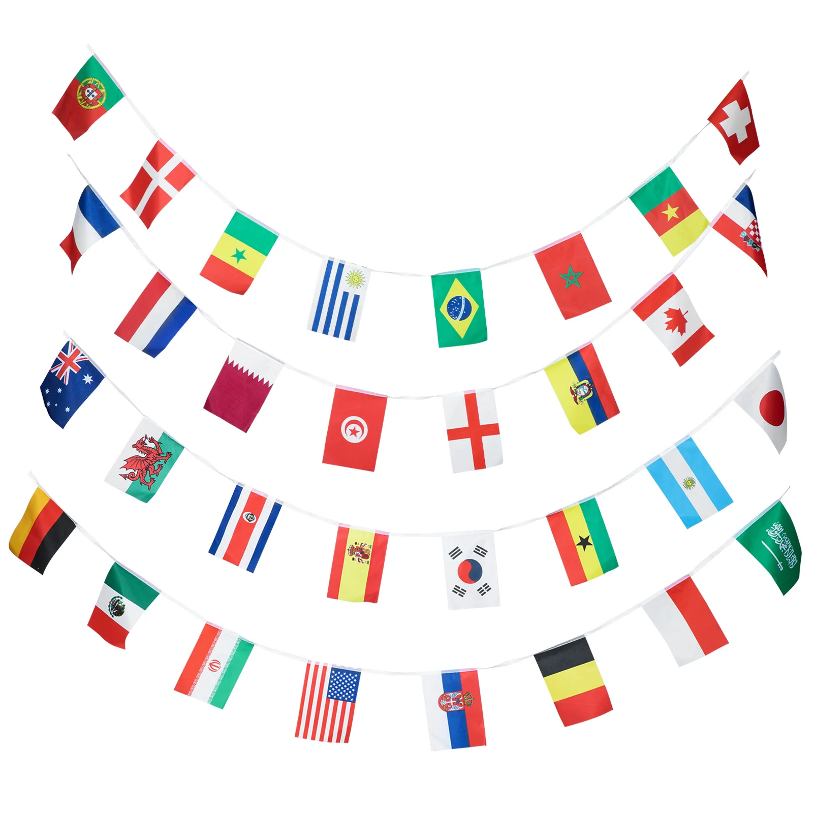 

Flag Flags Banner String World Countries Cup International European Bunting Party Hanging Country Roomopening Football Garland