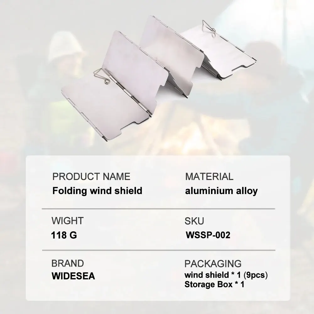 Портативная походная плита из алюминиевого сплава