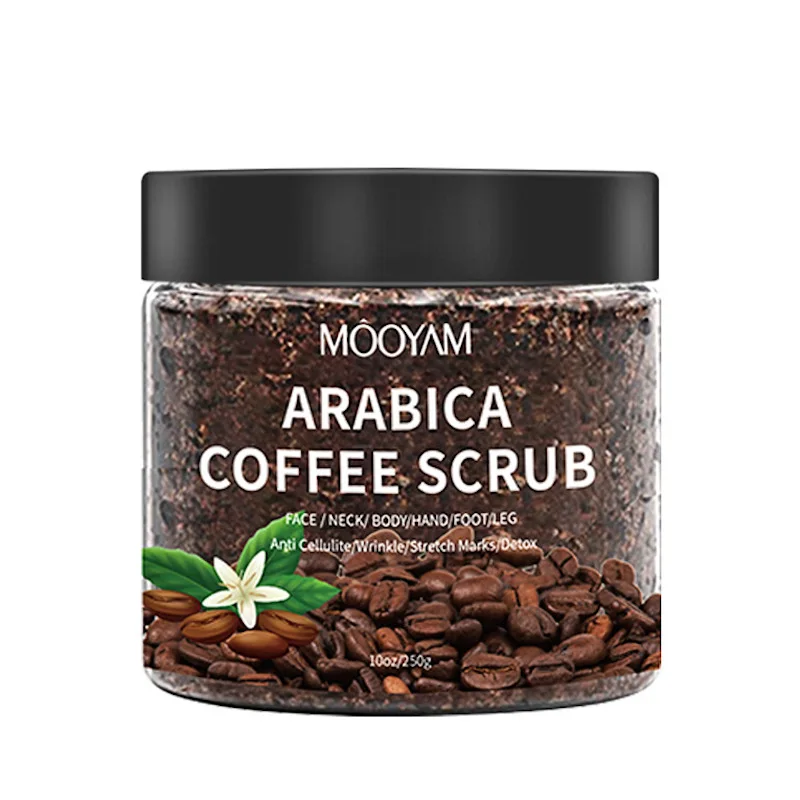 Arabica Coffee Scrub Body Cream Facial Dead Sea Salt For Exfoliating Whitening Moisturizing Anti Cellulite Treatment Acne |