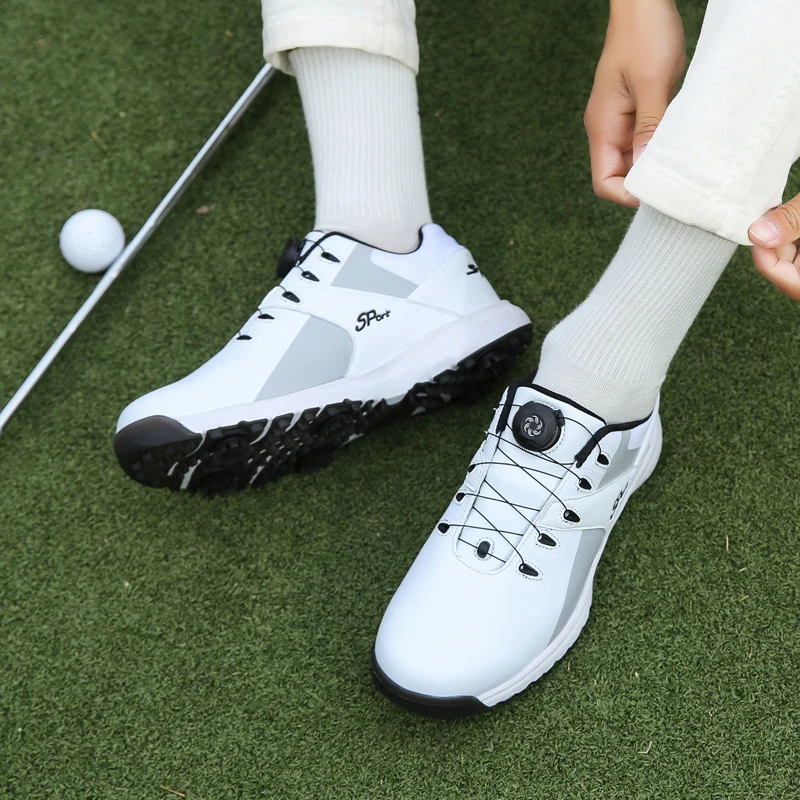 Comfort Golf Shoes Men Women Golf Shoes Male Athletics Golf Sport Sneakers Light Walking Shoes Golfer Sneakers