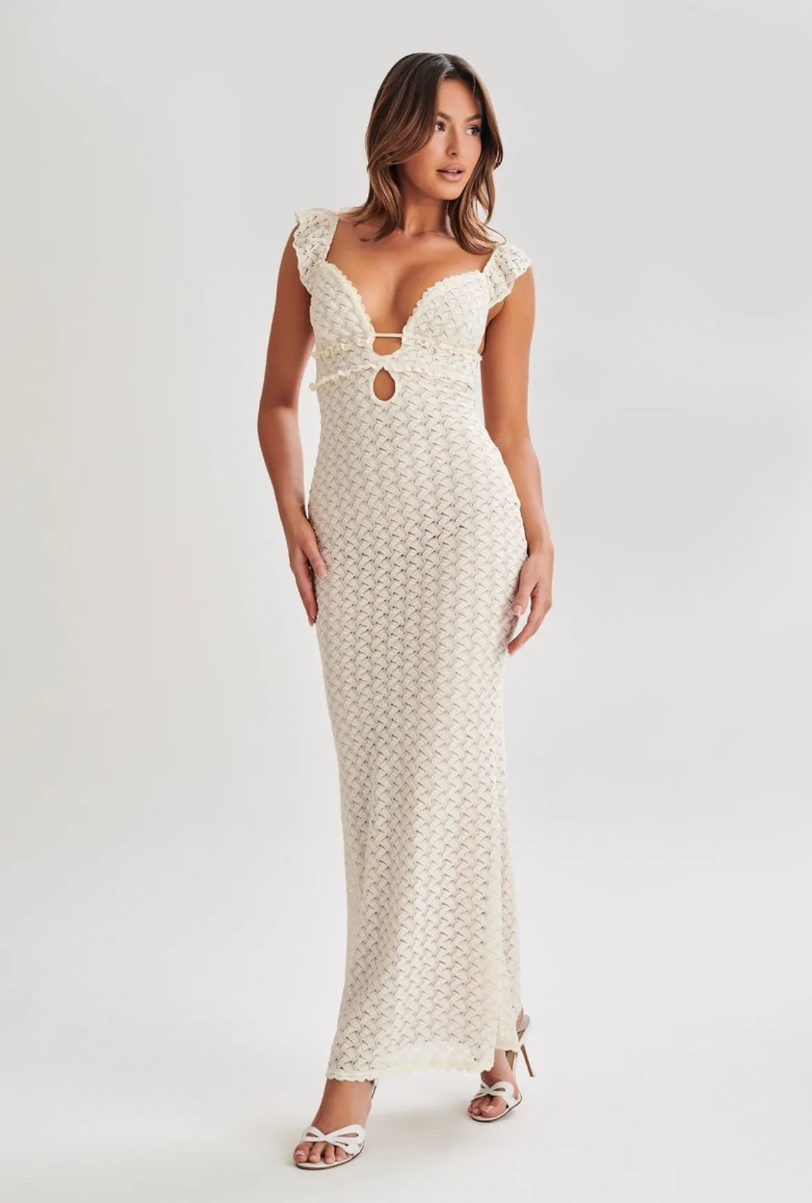 EINY Женское трикотажное платье с открытой спиной однотонное элегантное