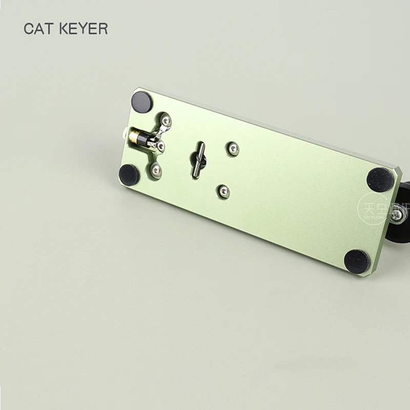 Портативный длинный стержень Lusya Cat Keyer автоматическое коротковолновое радио CW
