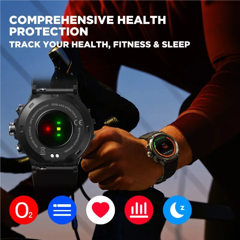 

Bluetooth Watch 12 Nm High-end GPS Chip, 1.3-inch AMOLED Screen, 5 ATM Waterproof 360 By 360 Pixels, 300 Mah Wearable Device