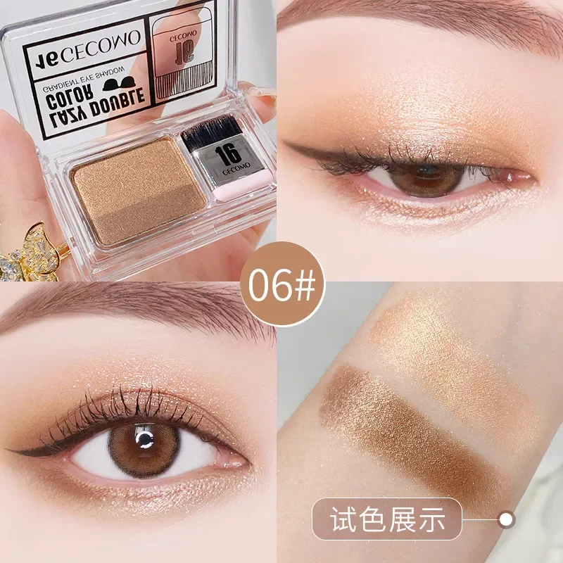 

Color Gradient Lazy Eye Shadow Makeup Palette Glitter Eyeshadow Pallete Waterproof Glitter Eyeshadow Shimmer Cosmetics