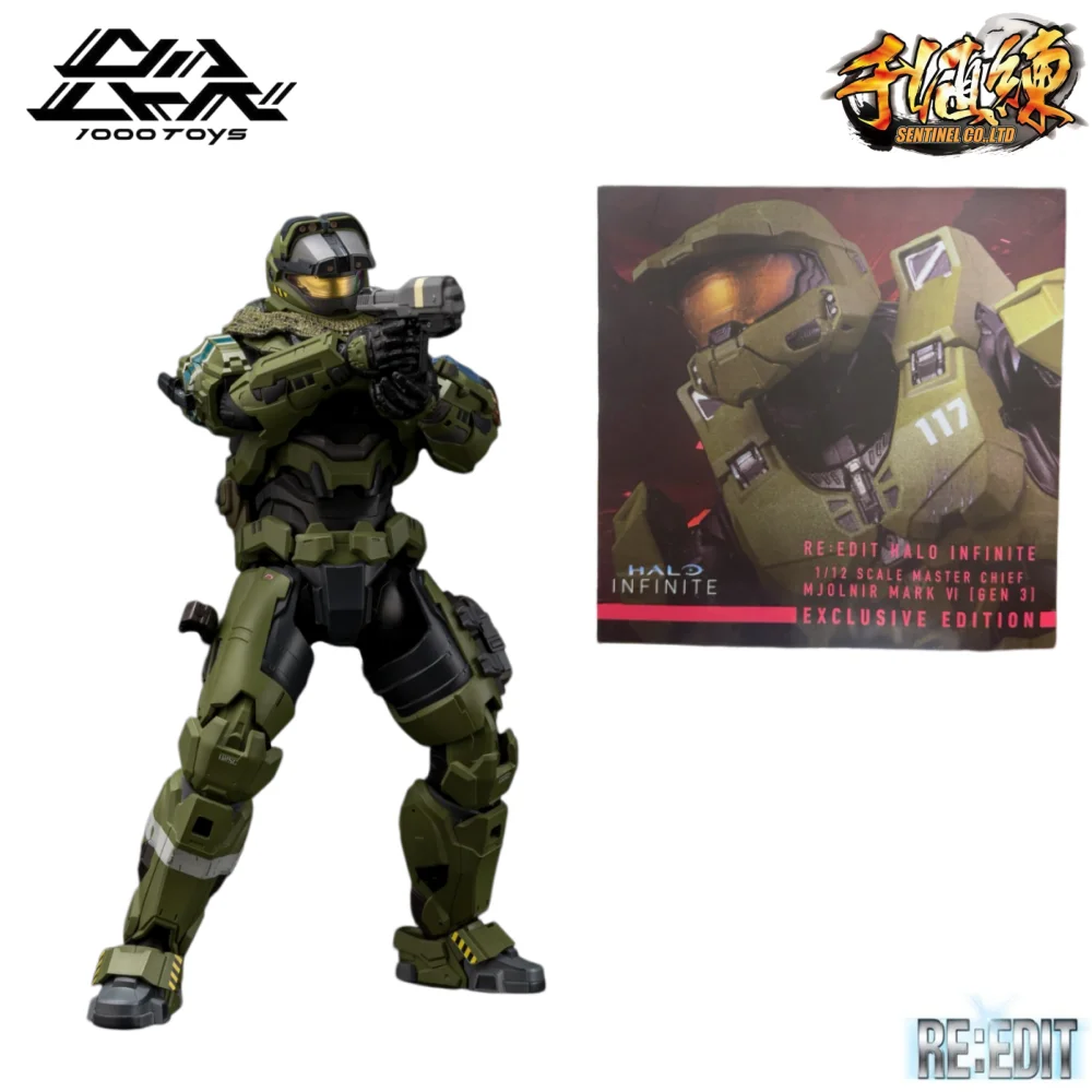 Фото 1000Toys RE:EDIT Официальный аутентичный продукт Noble Team One-Six с эксклюзивной версией, предварительно окрашенная фигурка в масштабе 1/12 №4