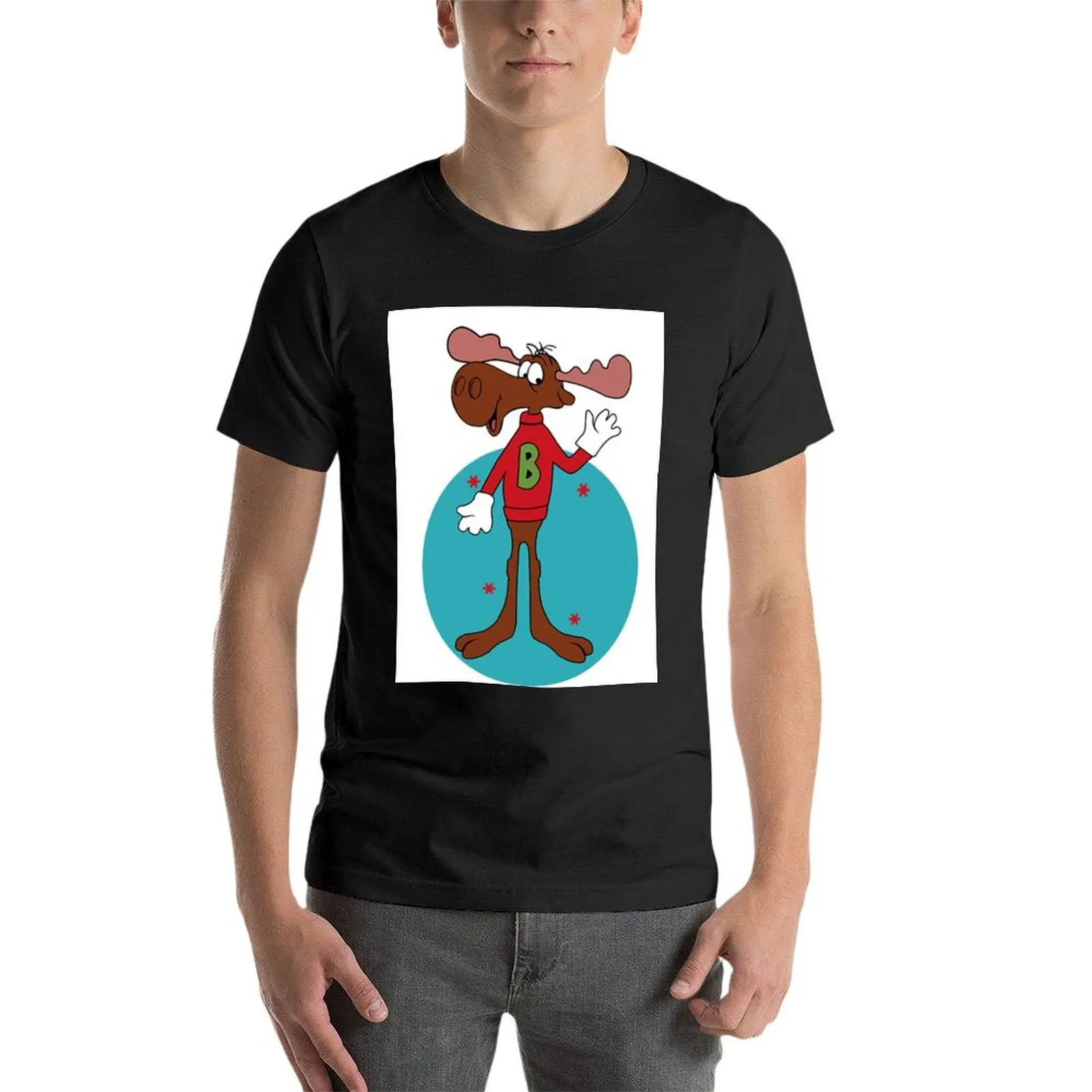 Футболка мужская оверсайз с рисунком большие размеры