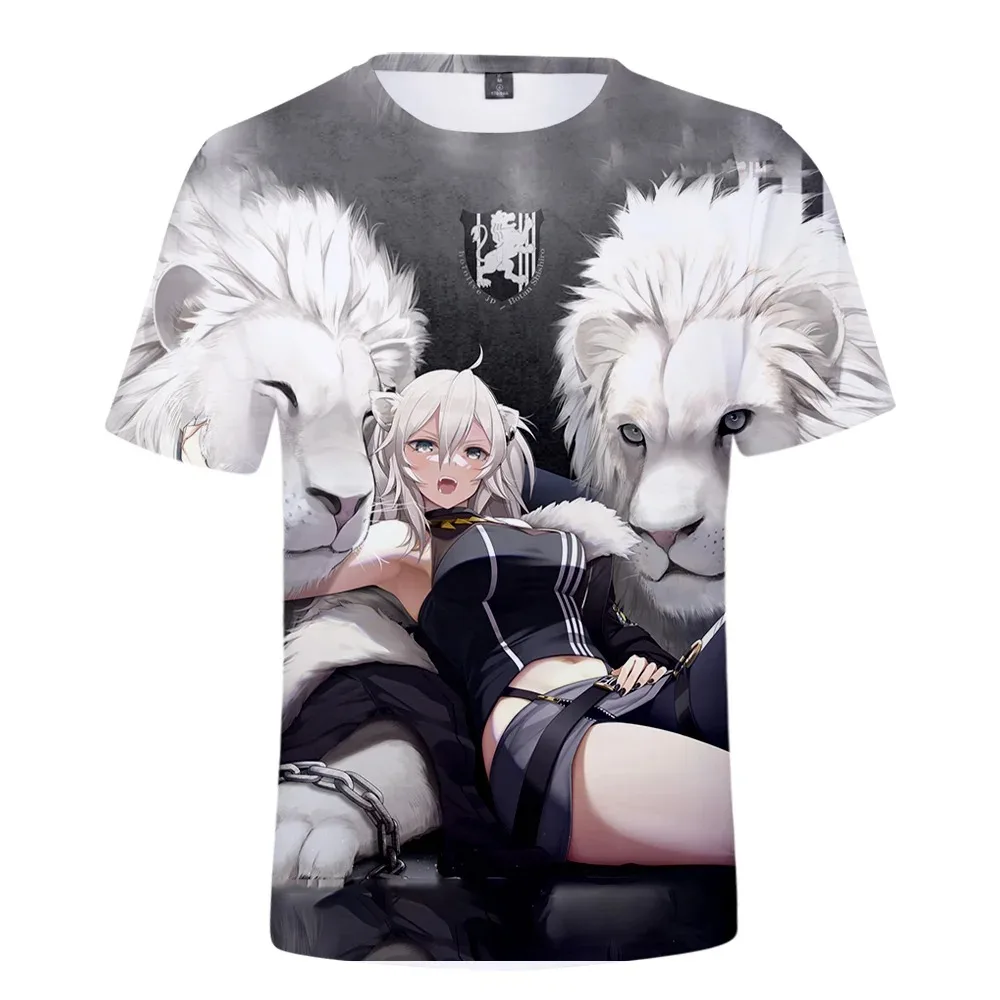 VTUBER Shishiro Botan 3D футболка аниме уличная одежда новая теплая