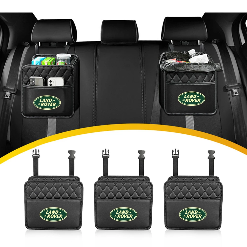 Кожаная сумка для хранения на заднее сиденье автомобиля автомобильные