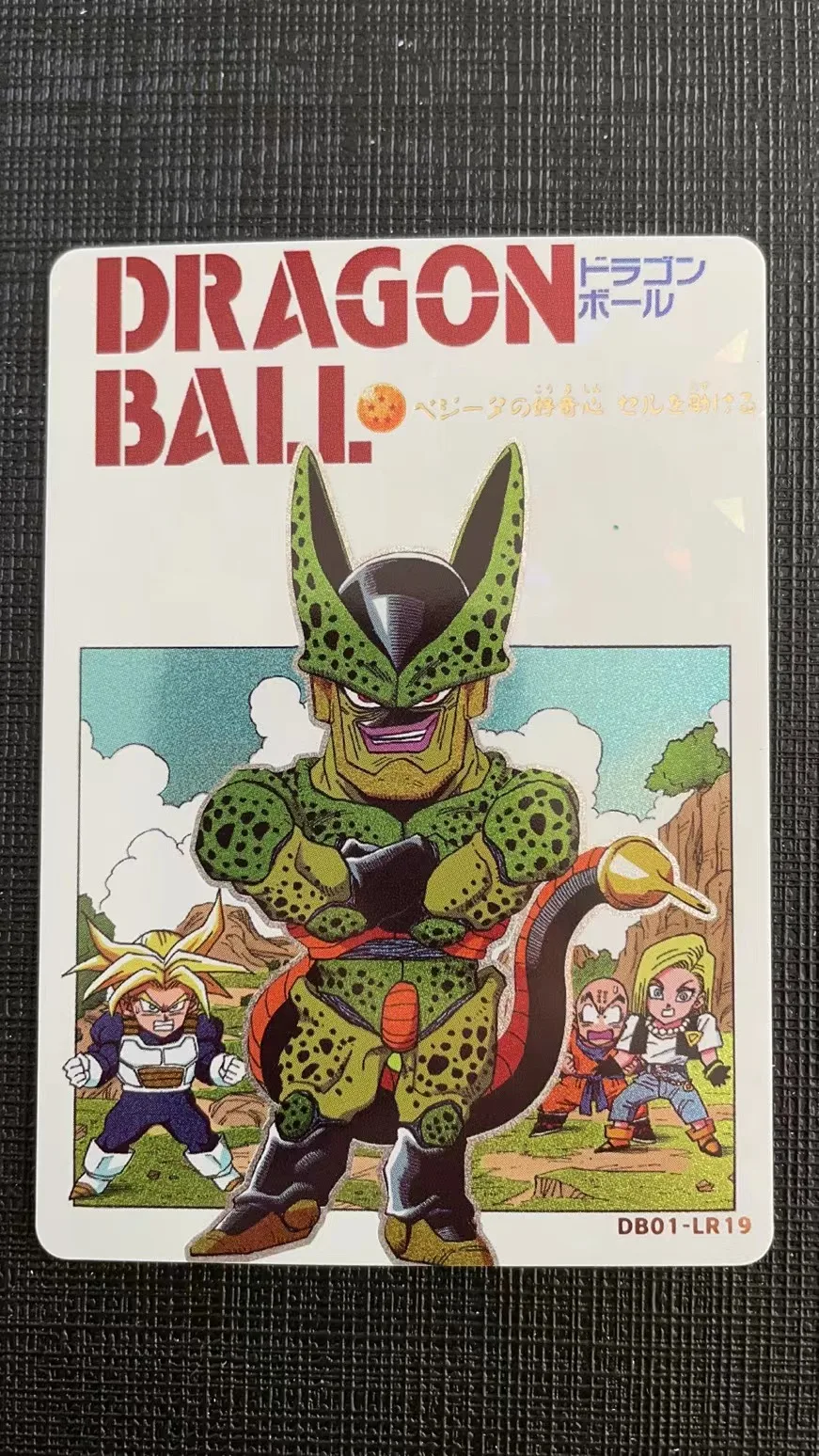 Аниме Dragon Ball Vegeta IV Majin Buu Cell Android 18 Broli фигурки Редкие LR Игра коллекционная карточка