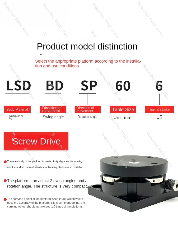 R-ось ручной наклон поворотный слайд BDSP/25/40/60/65 Точная точная настройка Поворотная