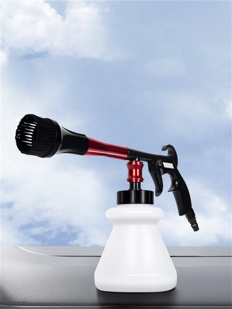 

Car Cleaning Gun Rotating Bearing High Pressure Air Dry Cleaning Equipment Turbine Cyclone Automobile Cleaning Tools