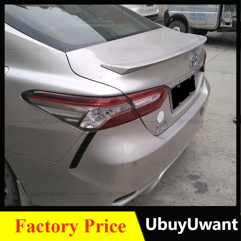 Новый дизайн для Toyota Camry 2018 2019 2020 высококачественный внешний задний спойлер из