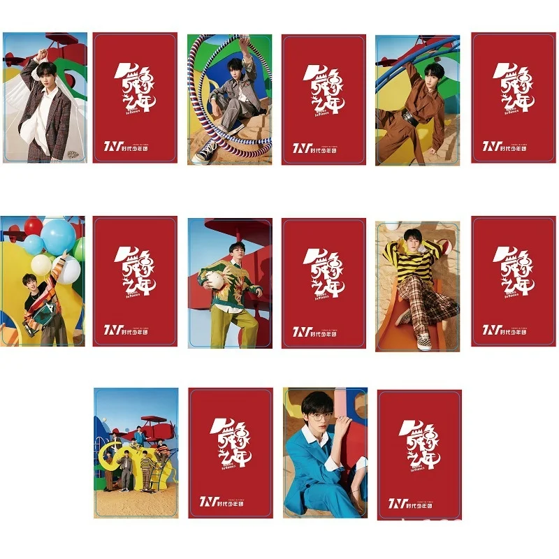 

Times Youth League Photo Card Album Dance Year Card Double-sided Laminated Postcard Photo Card Collection Card Star Peripherals