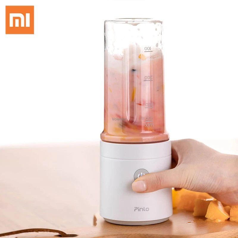 

Xiaomi Pinlo Mini Blender Portable Juicer Mixer Electric Kitchen hand food processor quick juicing charging battery Fruit Cups