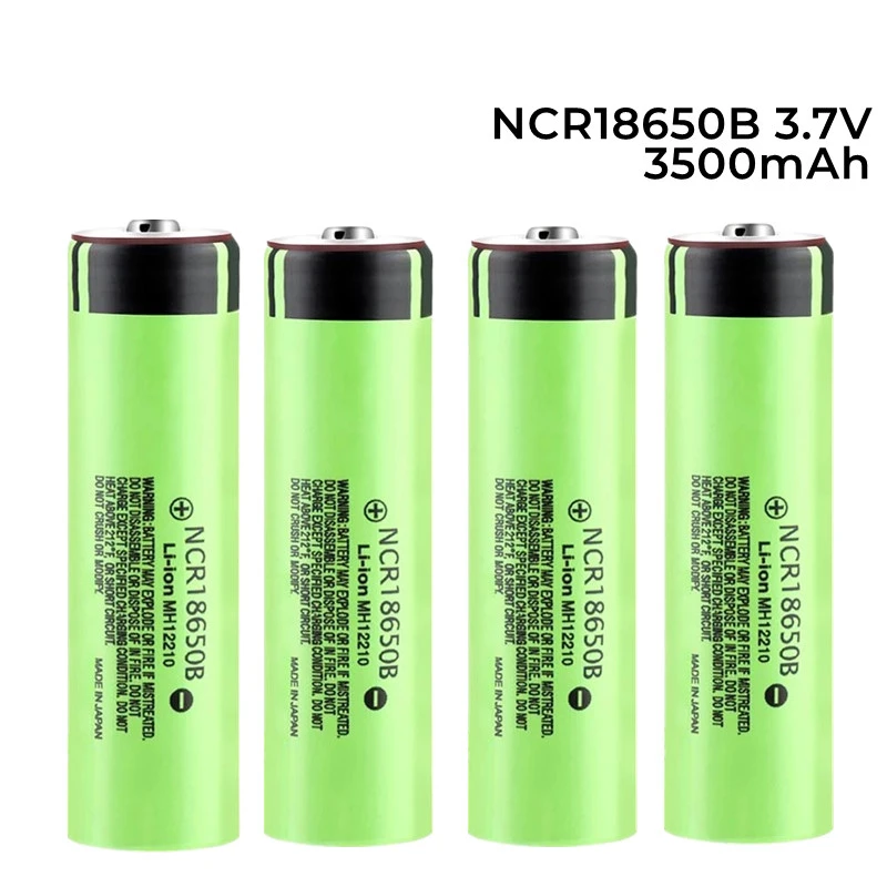 

100% Originally 3.7V NCR18650 34B Rechargeable Li-ion battery 18650 3500mah battery