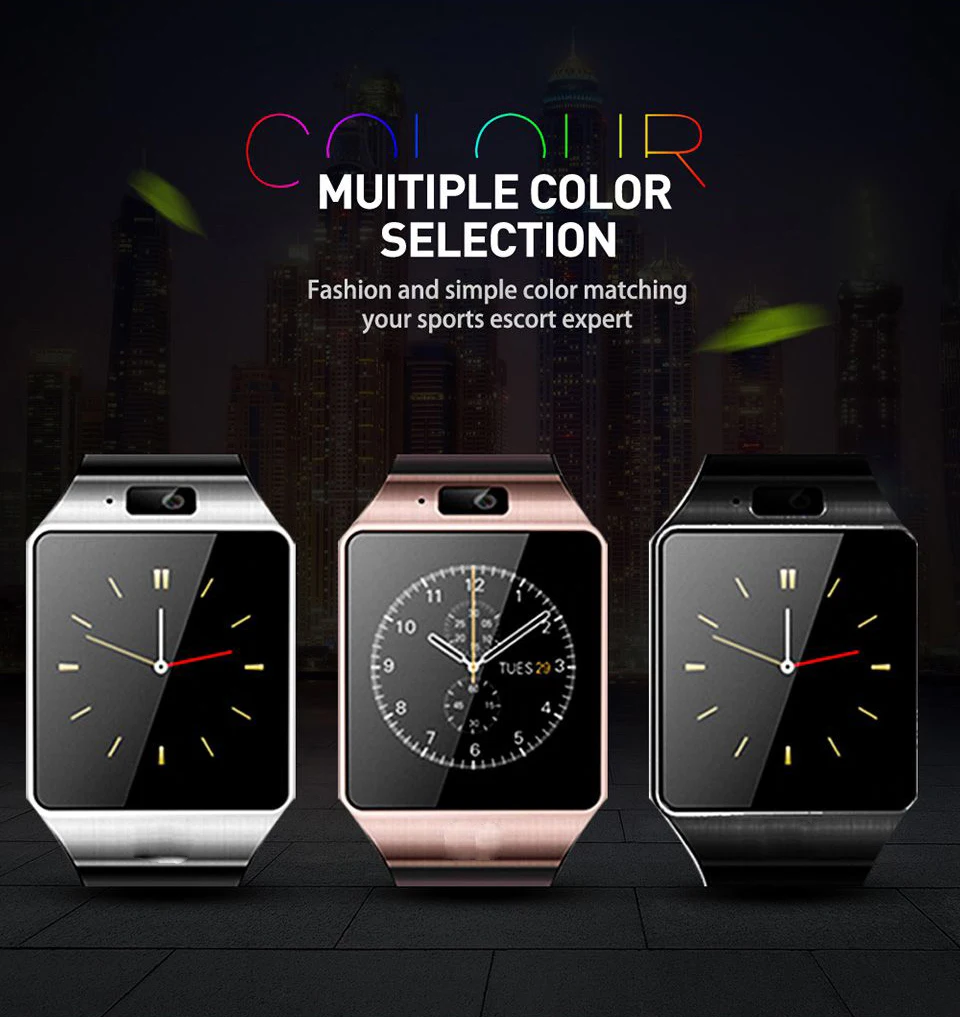 

DZ09 Smart Watch With Sim Card Bluetooth Fitness Wristwatch Men Women Sport Pedometer Waterproof Smartwatch Sleepping Monitor