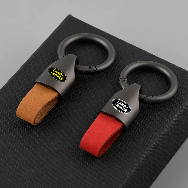 Брелок из воловьей кожи поясной ремень пряжка карабин автомобильный кулон