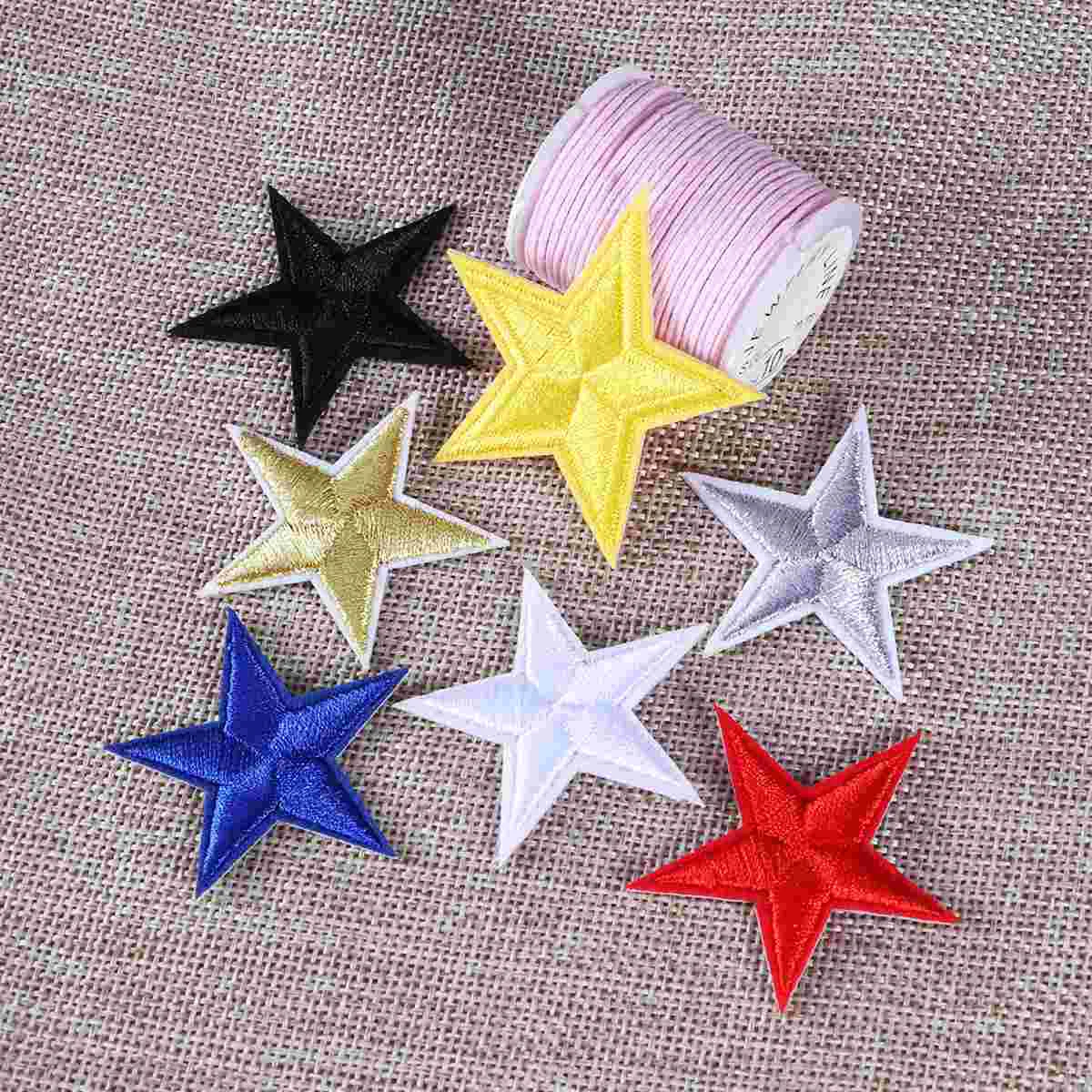 

Starpatch Clothingironembroidery Applique Sticker Gold Appliques Sewing Diy Sew Stars Clothes Embroidered Sequins Liferepair