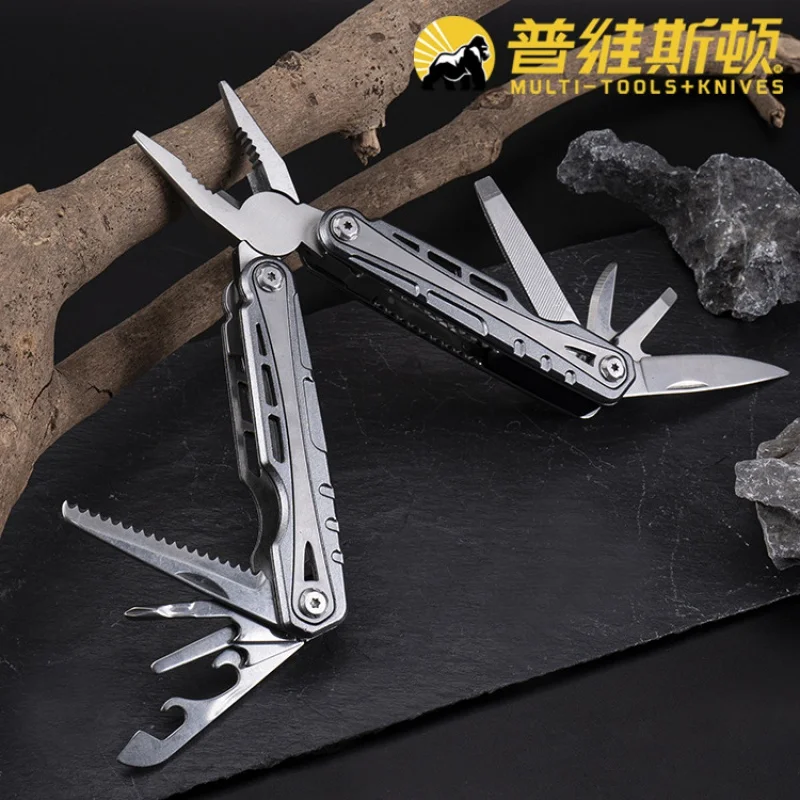 

Folding Knife & Pliers Outdoor Combination Tool Clamp Stainless Steel Pliers Camping Supplies Equipment