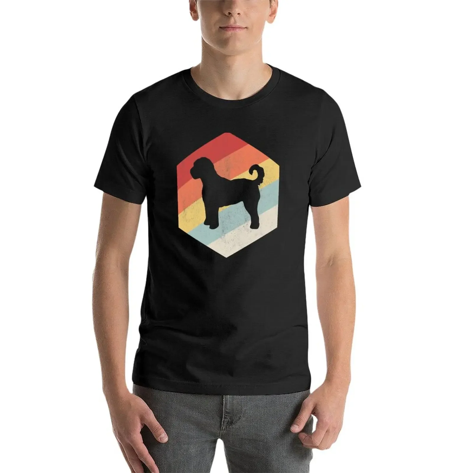 Мужская футболка Labradoodle хлопок