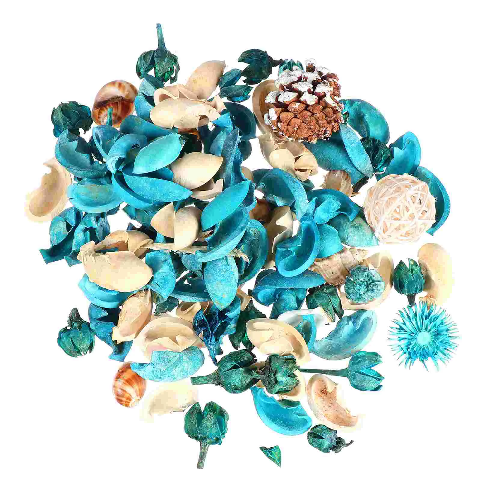 

Stuffed Shells Stuffing Shell Decoration Seashell Scented Rattan Ball Sachets ​​shell Dried Flower Fragrance