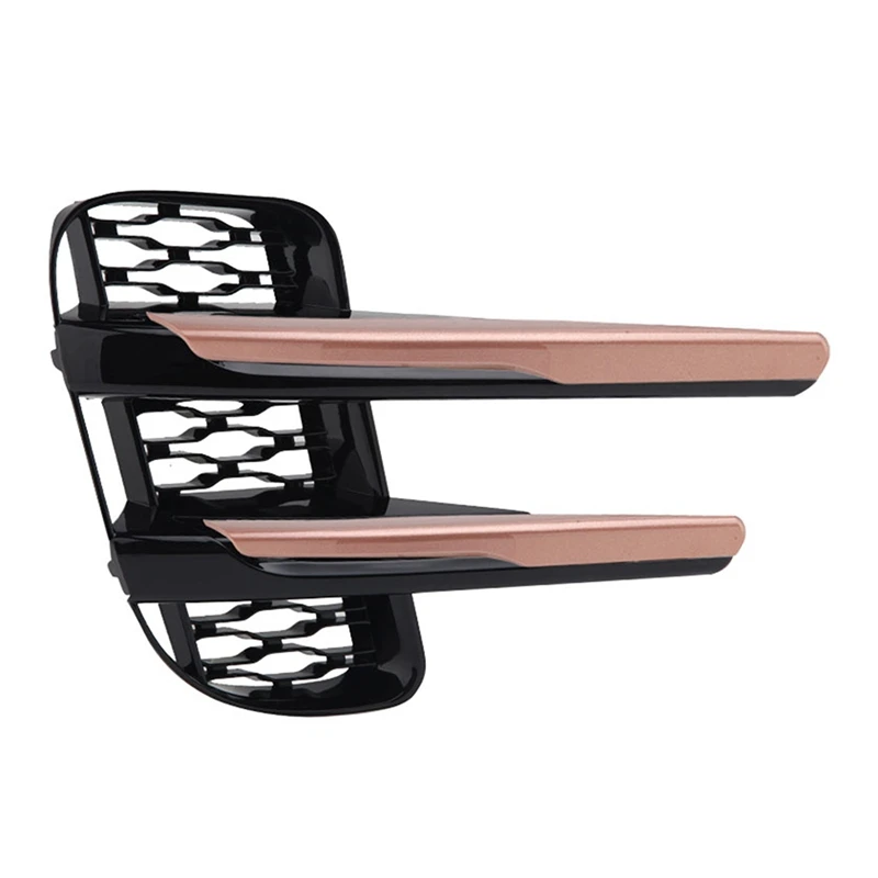 

Front Fog Lights Grille Trim Fog Lamp Strips Trim Cover For Land Rover Range Rover Evoque 2020 2021