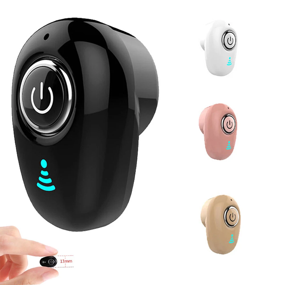 

New S650 Mini Wireles Bluetooth Headset Hearing aid Wireless headset one ear hands-free calling Sports Bluetooth headset speaker