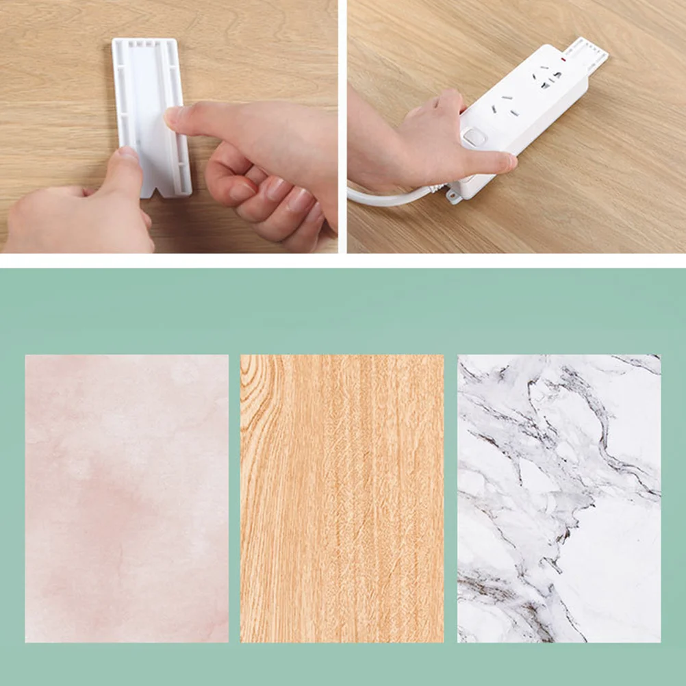

Power Strip Mount Holder Wall Extension Cord Cable Patch Paneladhesive