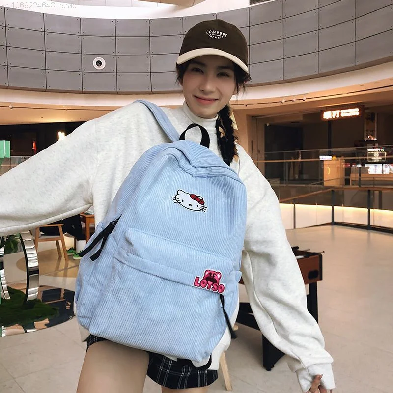 Вельветовый рюкзак Sanrio с принтом в ассортименте