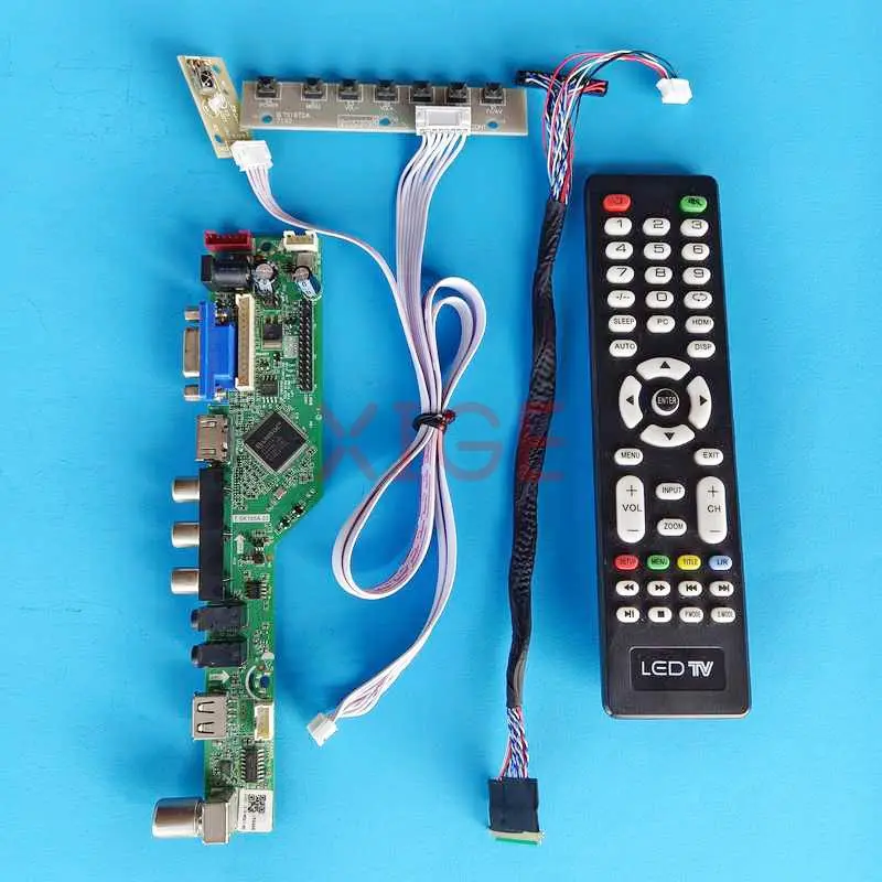 Для LP173WF1-TLB2 LP173WF1-TLC1 1920x1080 40-контактный LVDS 17 3 &quotаналоговый телевизор HDMI + VGA AV USB