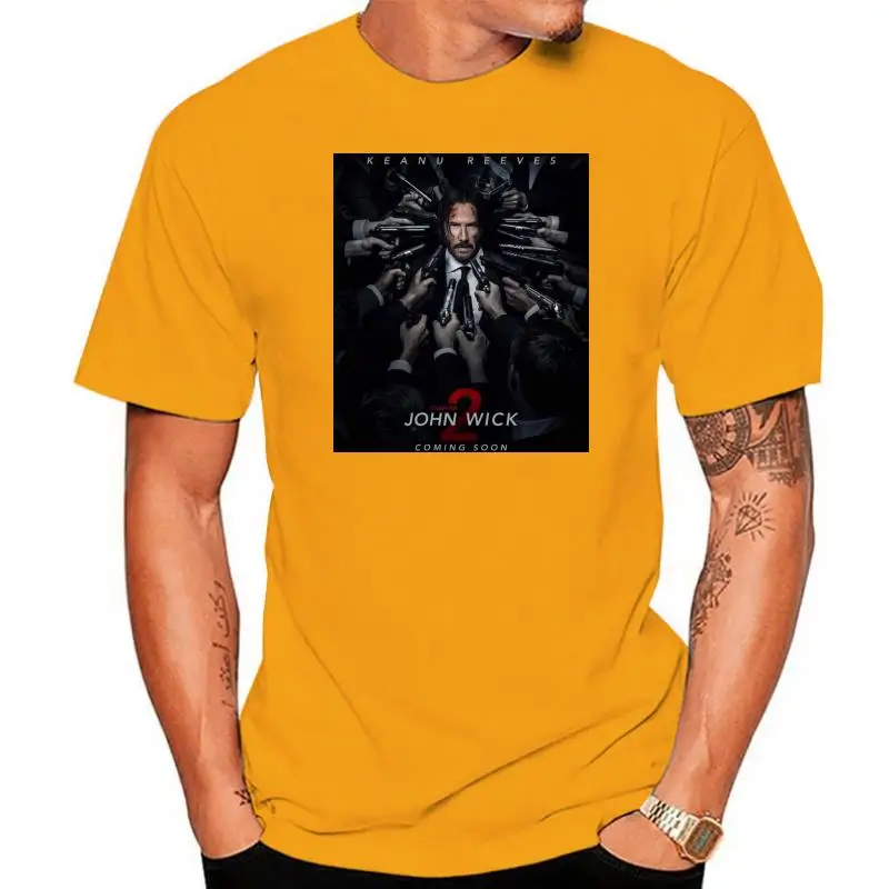 

John Wick Chapter 2 He'S Back Cult Action Movie T Shirt 021818